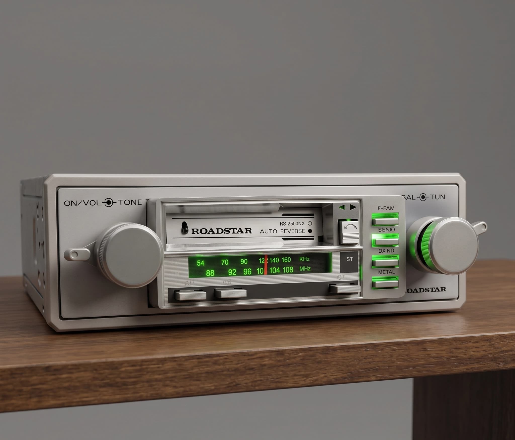 Rádio toca-fita Roadstar RS-2500NX